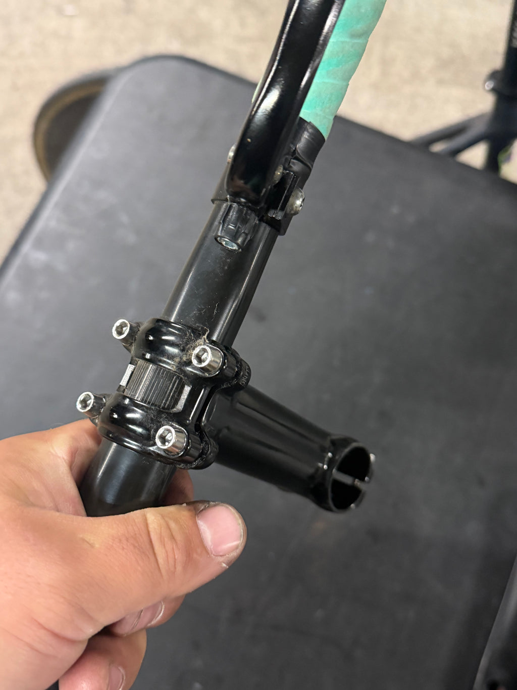 Drop Handlebars & Stem 40cm
