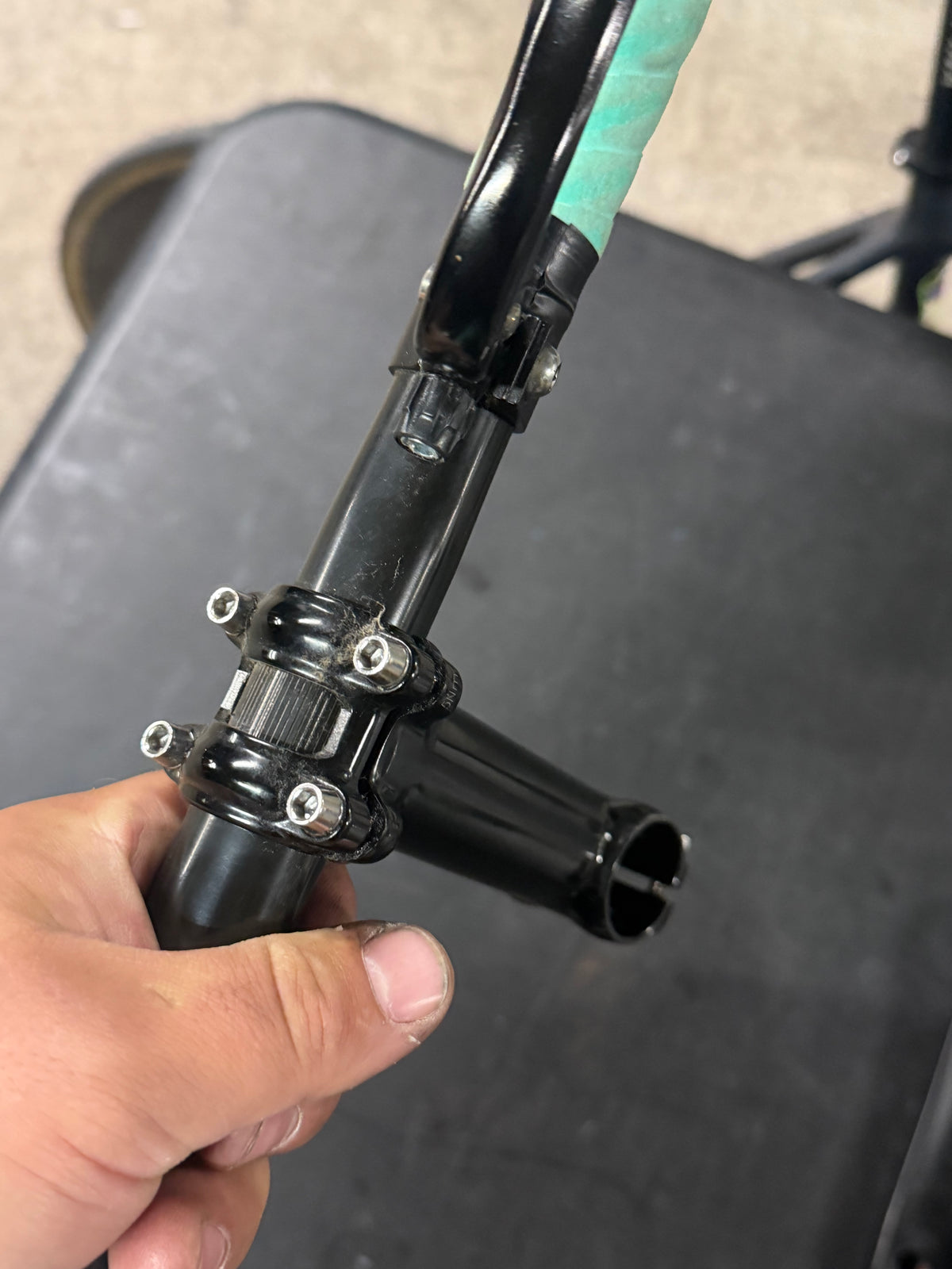 Drop Handlebars & Stem 40cm
