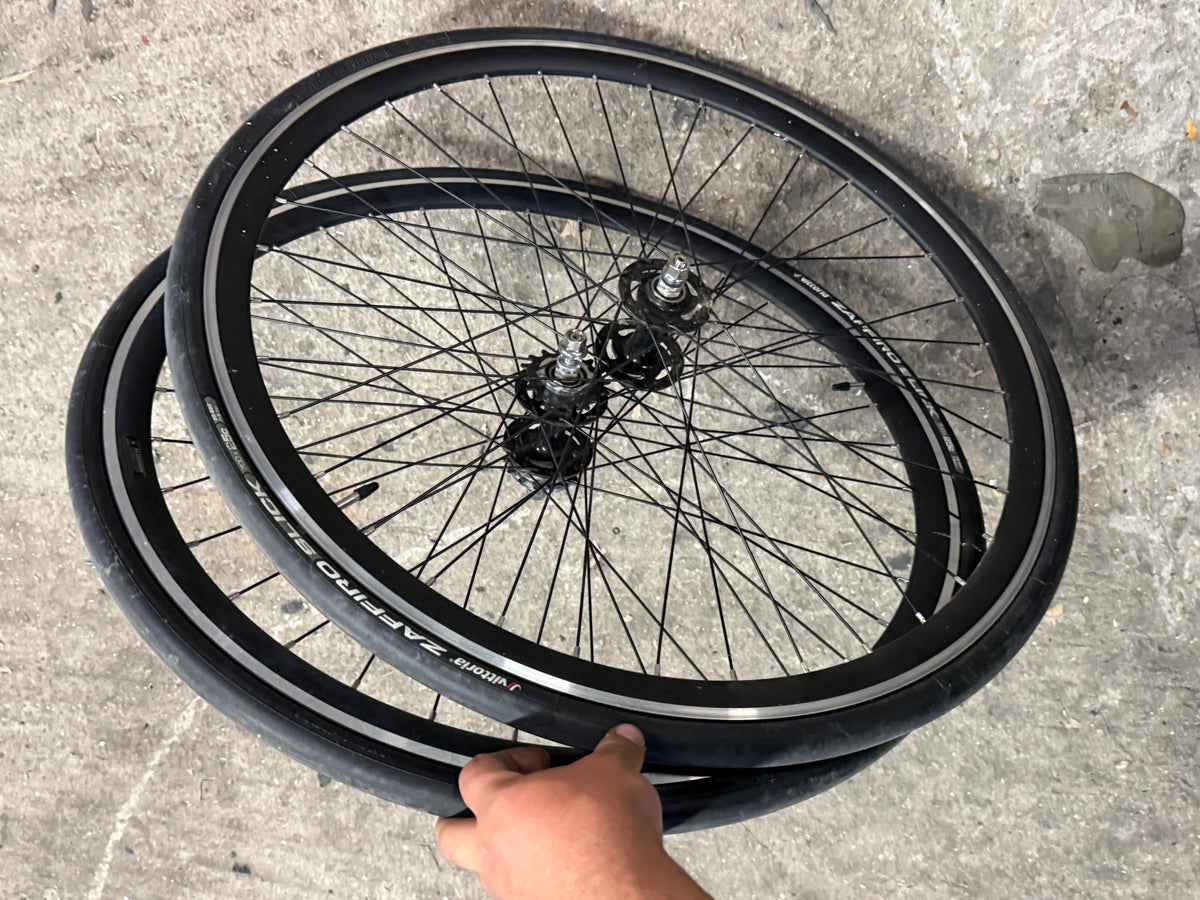 Aluminium Track Wheelset 700c Clincher Fixed Gear