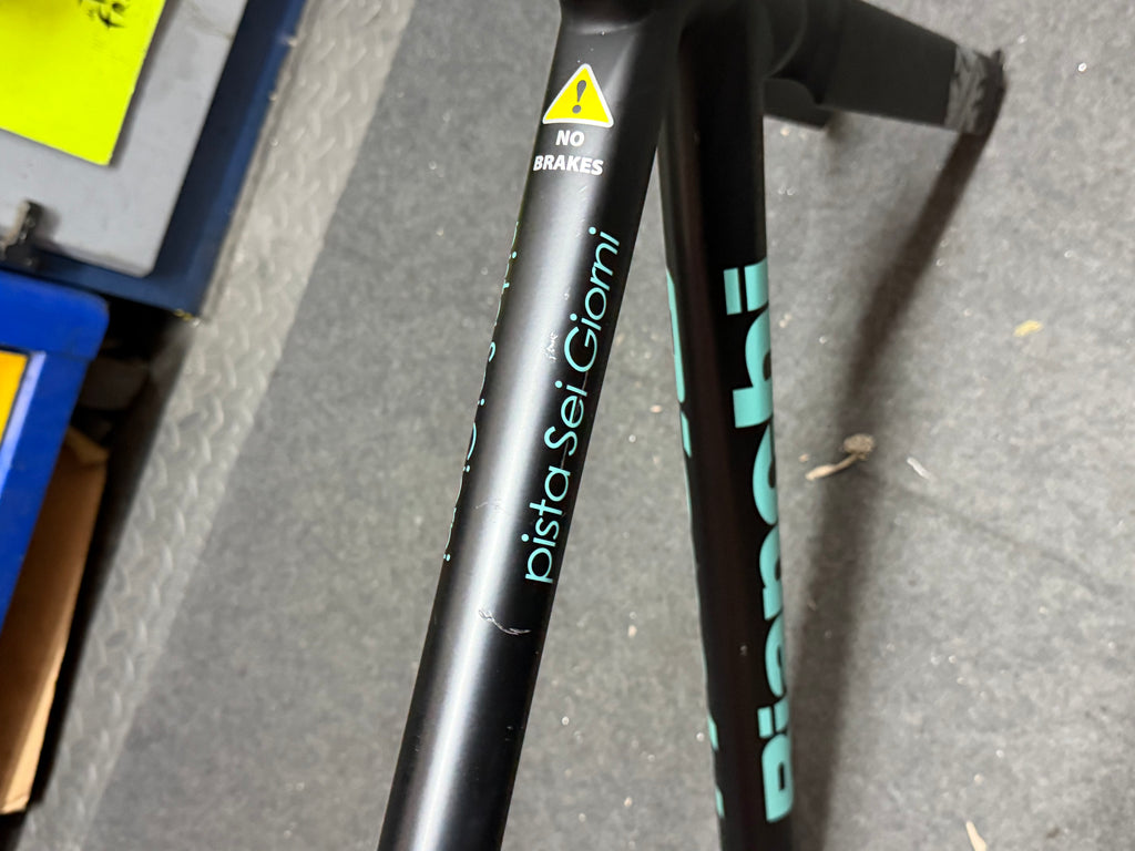 Bianchi Pista Aluminium Track Frameset Size 57