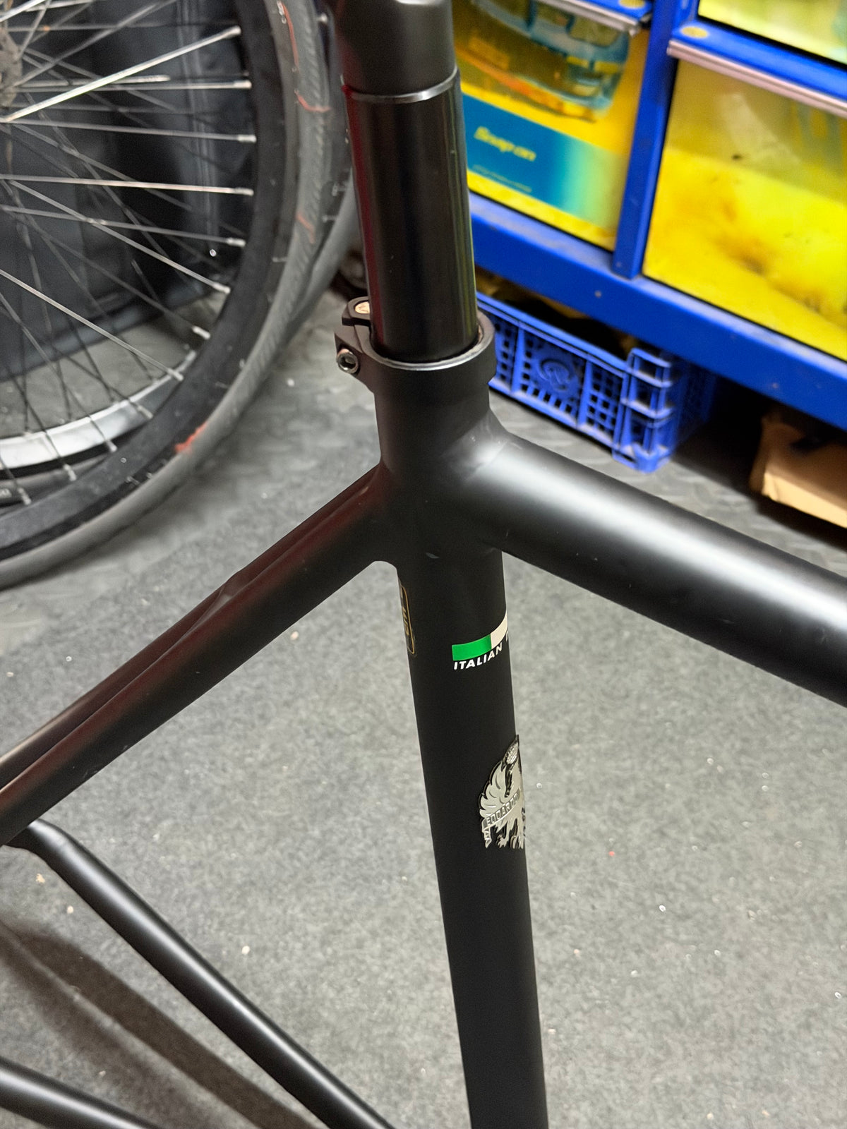 Bianchi Pista Aluminium Track Frameset Size 57