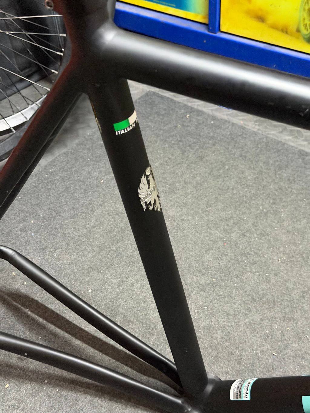 Bianchi Pista Aluminium Track Frameset Size 57