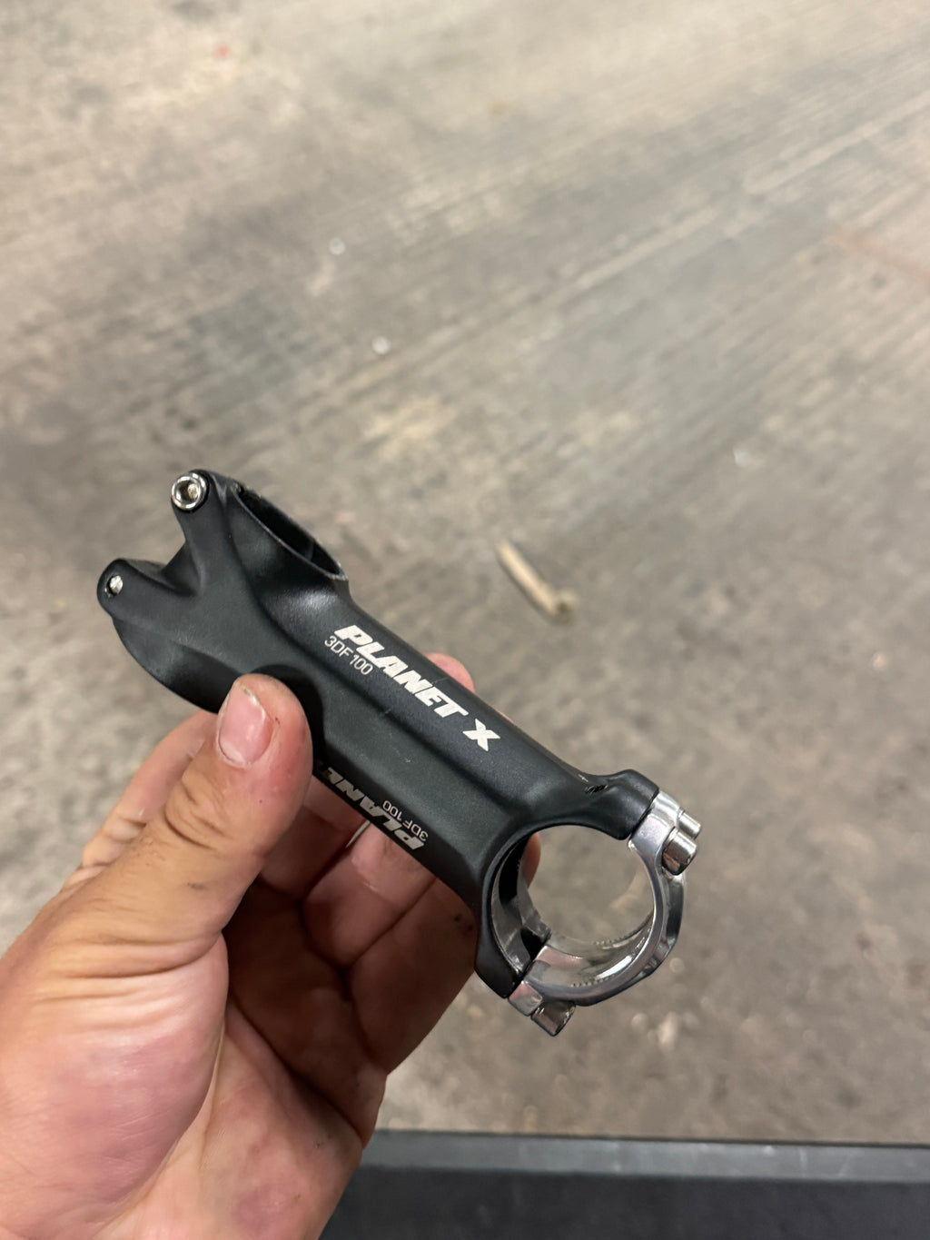 Planet X Bike Stem 100mm 31.8mm Clamp by Planet X at Miclo Bikes