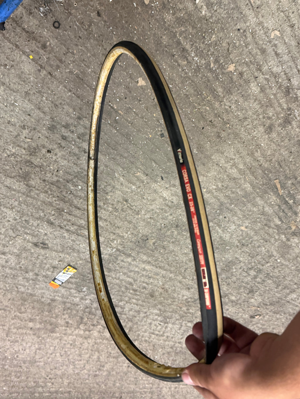 Used Vittoria Corsa EVO CX 700x23c Tubular Tyre by Vittoria at Miclo Bikes