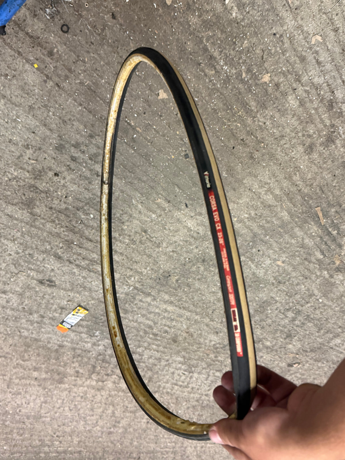 Used Vittoria Corsa EVO CX 700x23c Tubular Tyre by Vittoria at Miclo Bikes