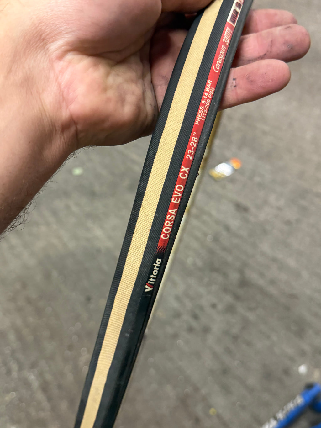 Used Vittoria Corsa EVO CX 700x23c Tubular Tyre by Vittoria at Miclo Bikes - image 5