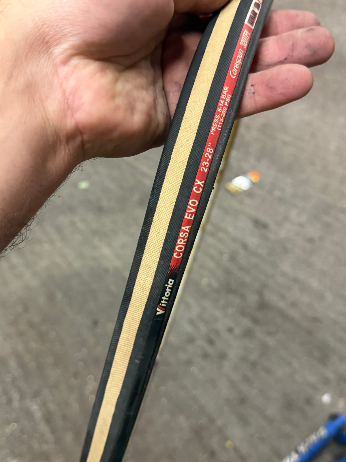 Used Vittoria Corsa EVO CX 700x23c Tubular Tyre by Vittoria at Miclo Bikes - image 5