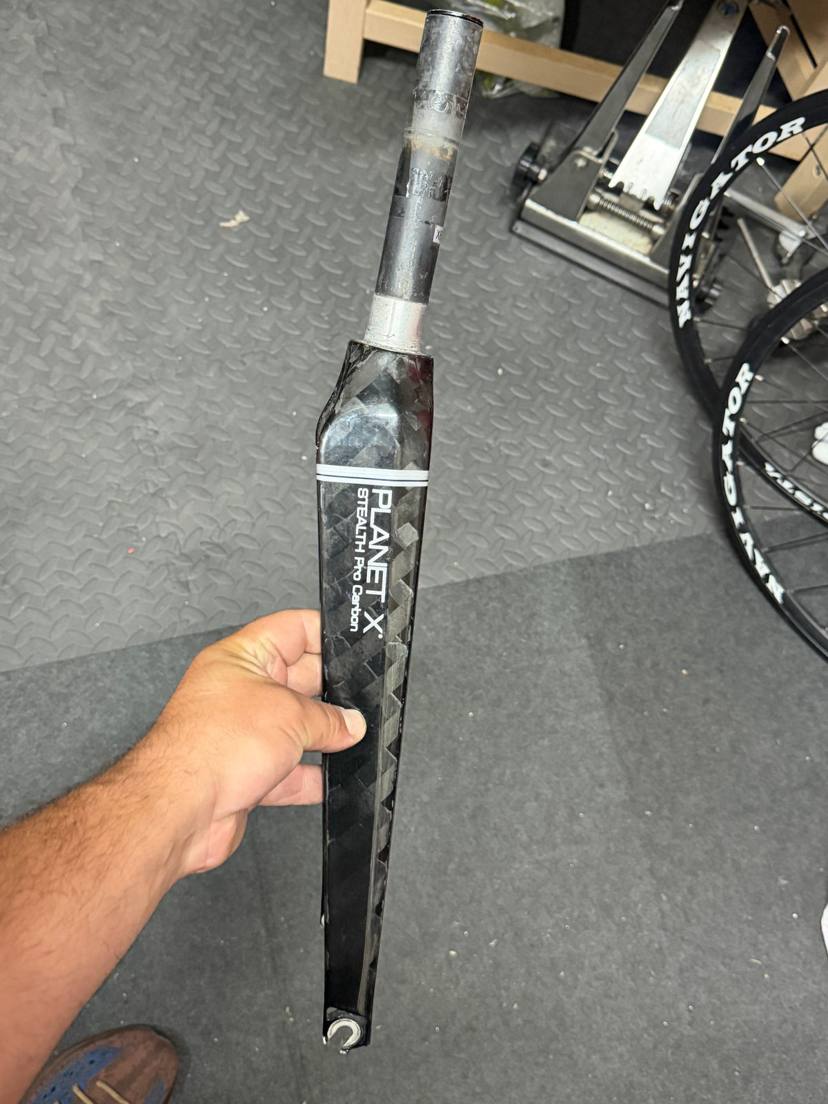 Planet X Carbon Road Forks 1 1/8" 16cm Steerer by Planet X at Miclo Bikes