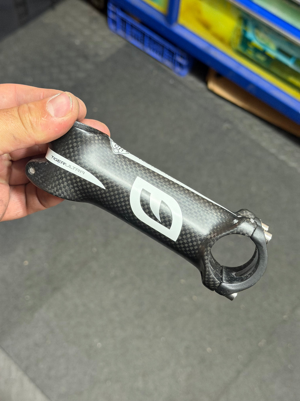 MOST Aluminium Stem 120mm 31.8mm Carbon Wrap by MOST at Miclo Bikes - image 4