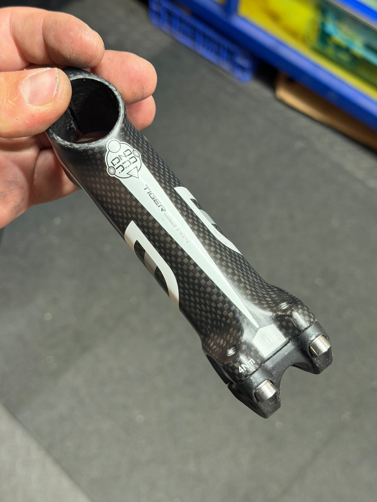MOST Aluminium Stem 120mm 31.8mm Carbon Wrap by MOST at Miclo Bikes - image 3