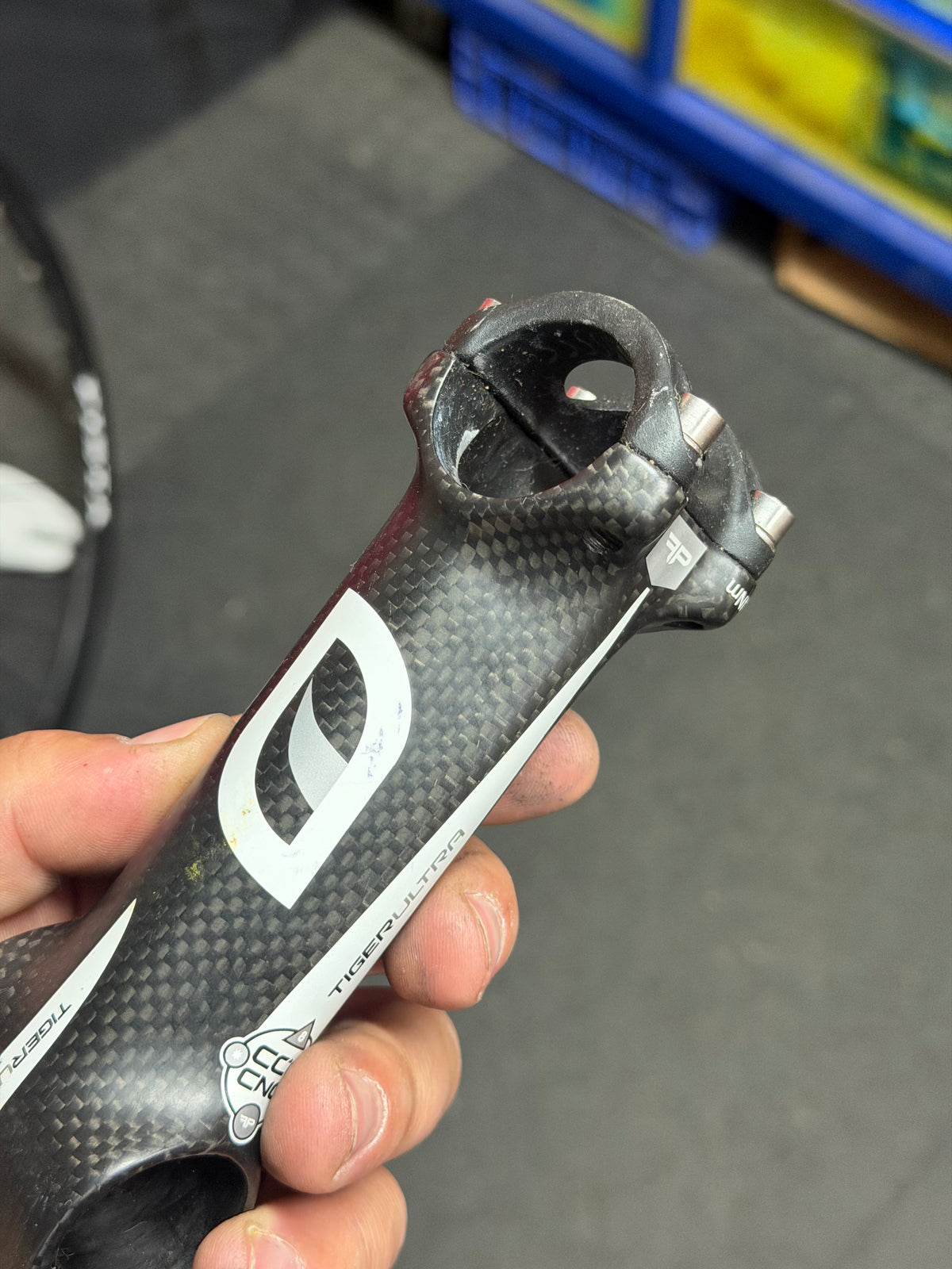 MOST Aluminium Stem 120mm 31.8mm Carbon Wrap by MOST at Miclo Bikes - image 6