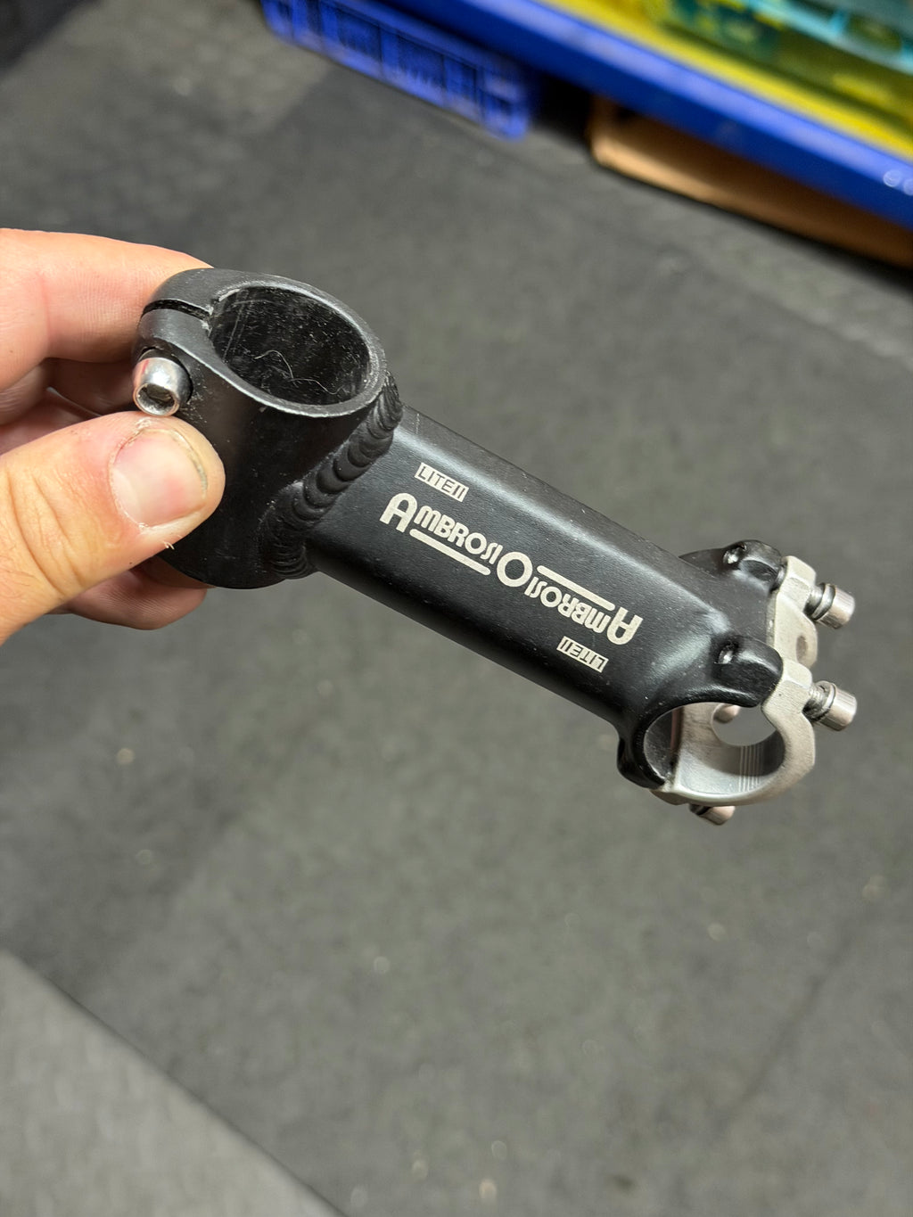 Ambrosio Stem 100mm 26mm Clamp by Ambrosio at Miclo Bikes