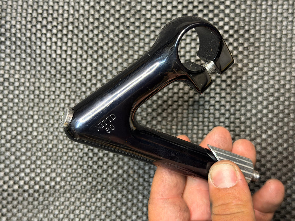 Nitto 80 Jaguar Quil Stem Black