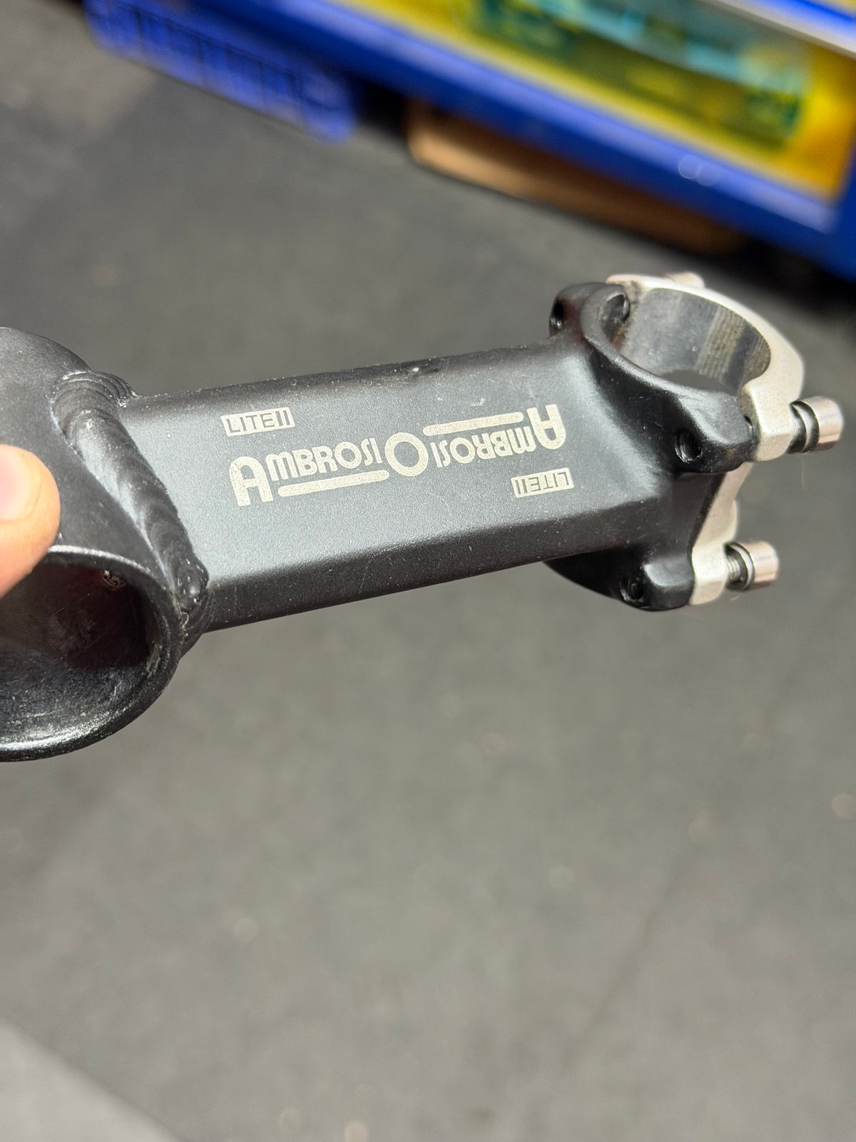 Ambrosio Stem 100mm 26mm Clamp by Ambrosio at Miclo Bikes - image 6