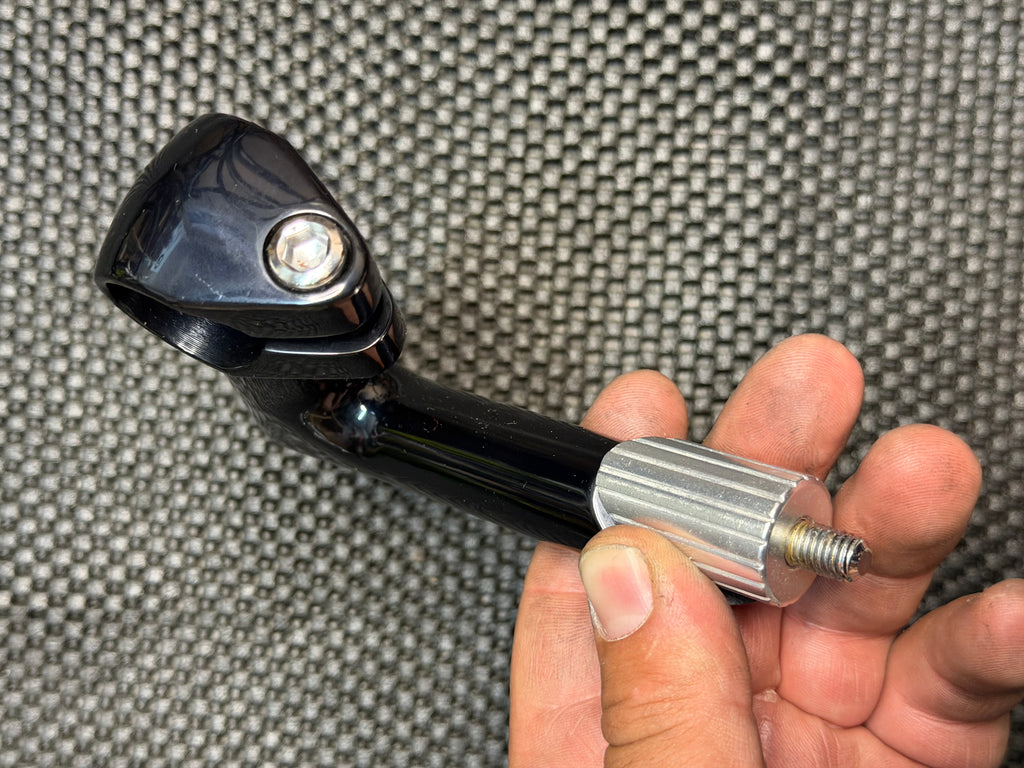 Nitto 80 Jaguar Quil Stem Black