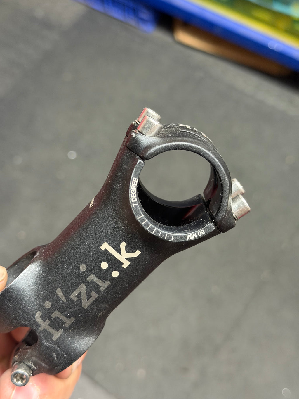 Fizik Stem 80mm 31.8mm Clamp by Fizik at Miclo Bikes - image 3