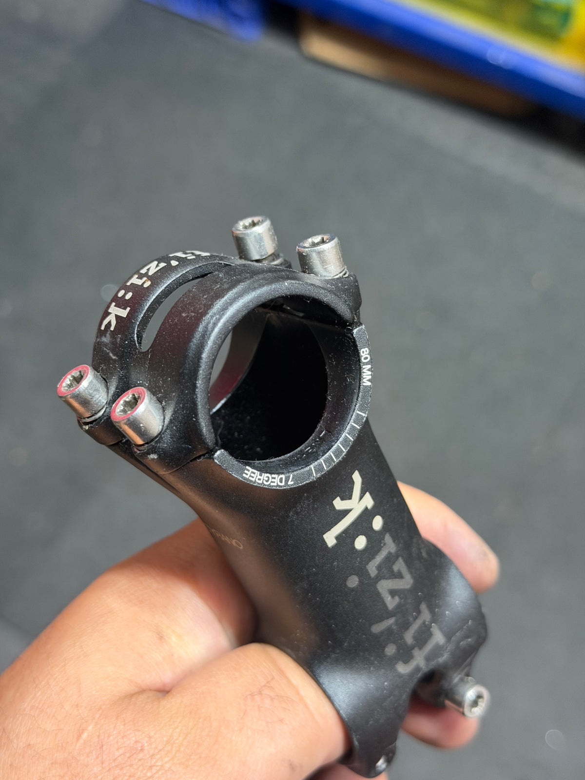 Fizik Stem 80mm 31.8mm Clamp by Fizik at Miclo Bikes - image 2