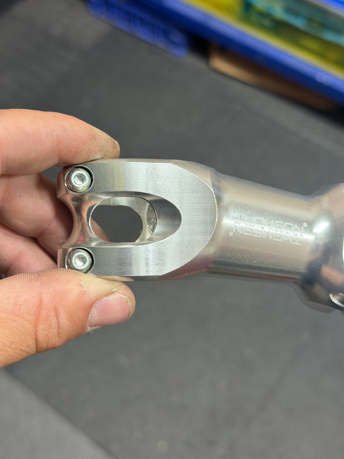 Thomson Elite X4 Stem 90mm 10° Silver by Thomson at Miclo Bikes - image 8