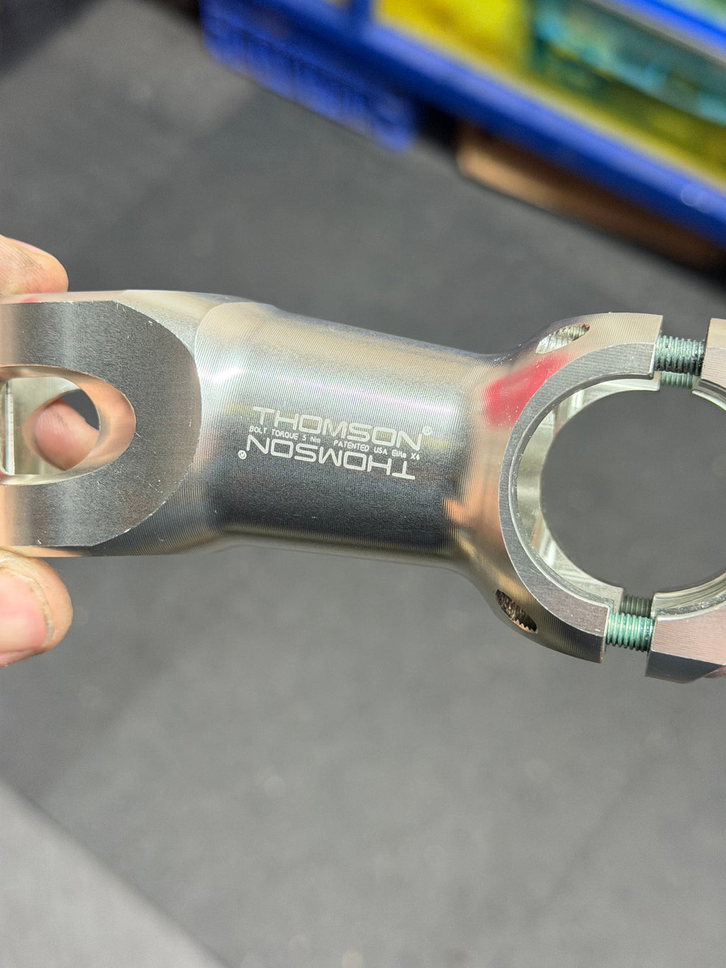 Thomson Elite X4 Stem 90mm 10° Silver by Thomson at Miclo Bikes - image 7