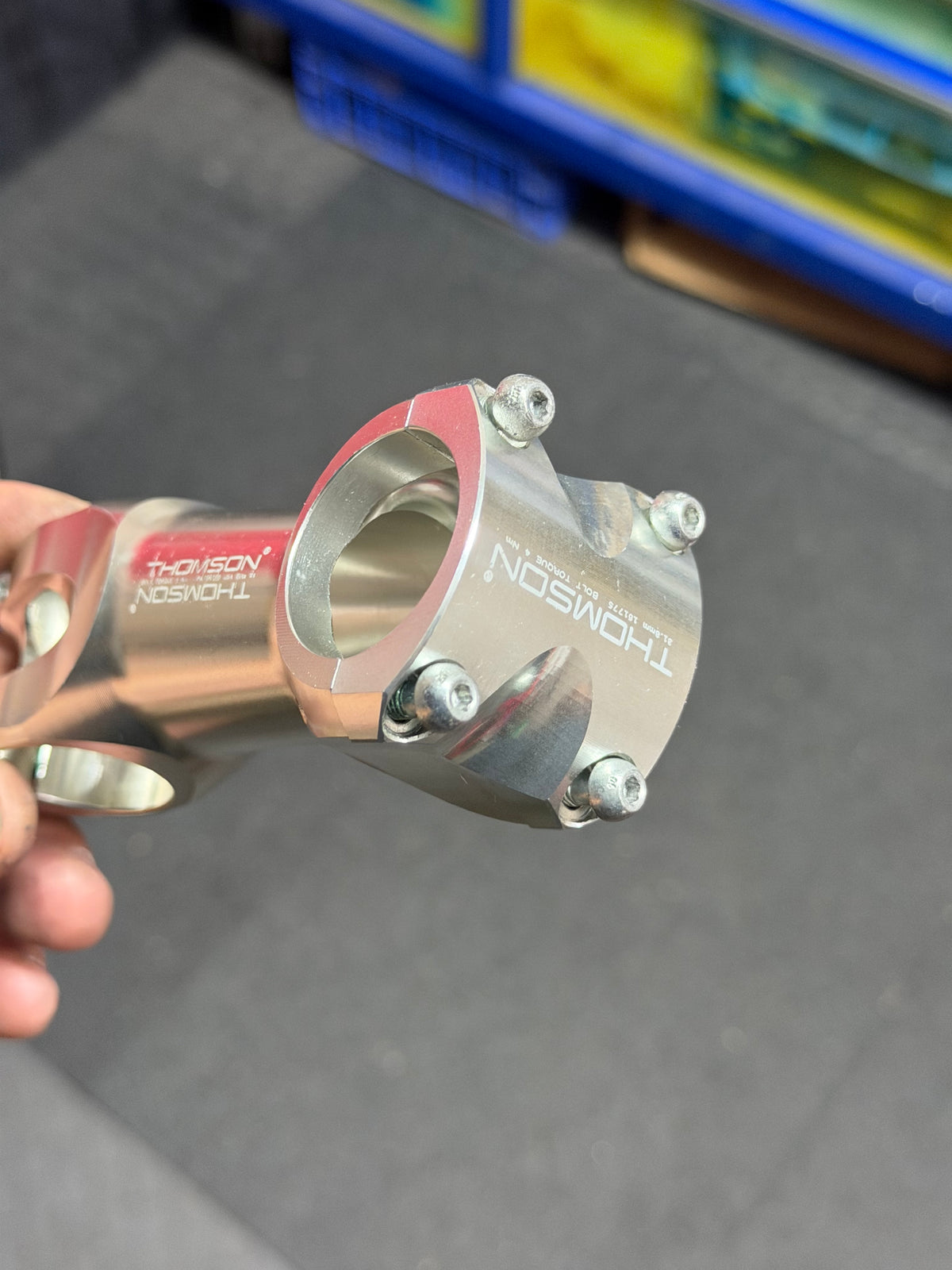 Thomson Elite X4 Stem 90mm 10° Silver by Thomson at Miclo Bikes - image 6