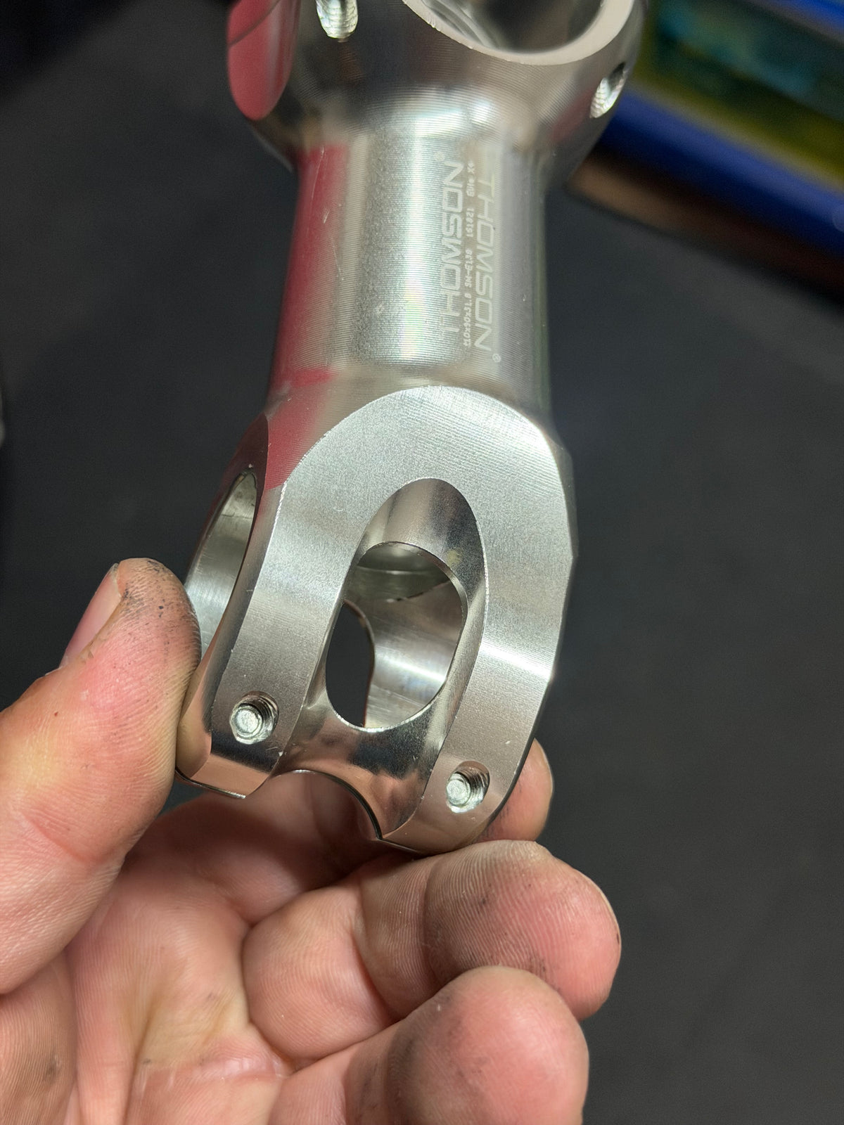 Thomson Elite X4 Stem 90mm 10° Silver by Thomson at Miclo Bikes - image 4