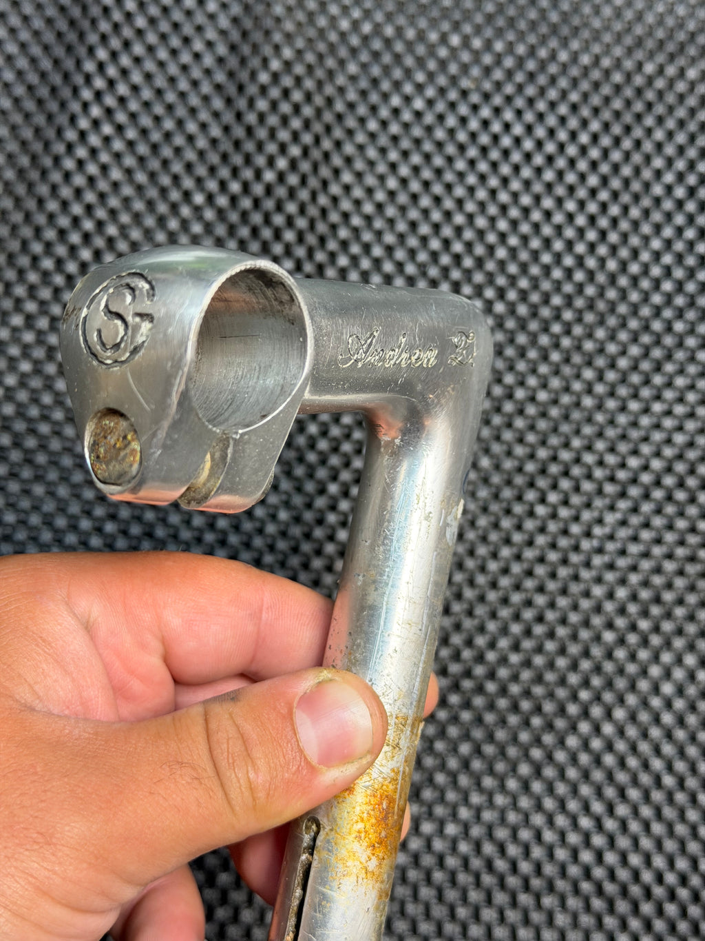 Quil Stem 80mm 26mm Engraved