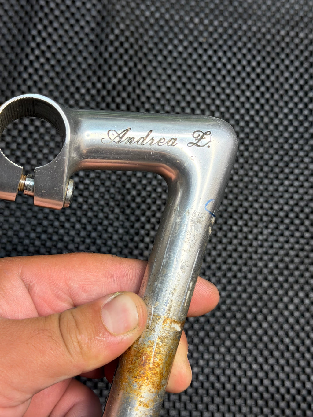 Quil Stem 80mm 26mm Engraved