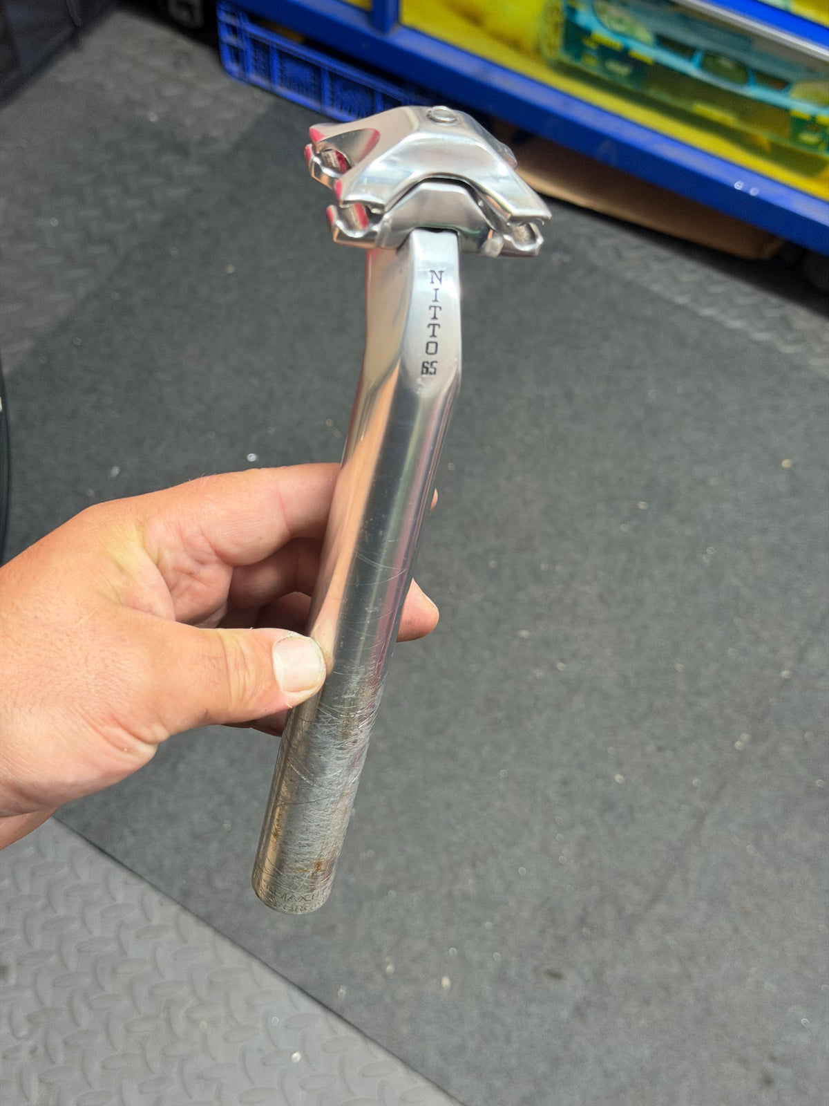 Nitto 65 Aluminium Seatpost 27.2mm by Nitto at Miclo Bikes