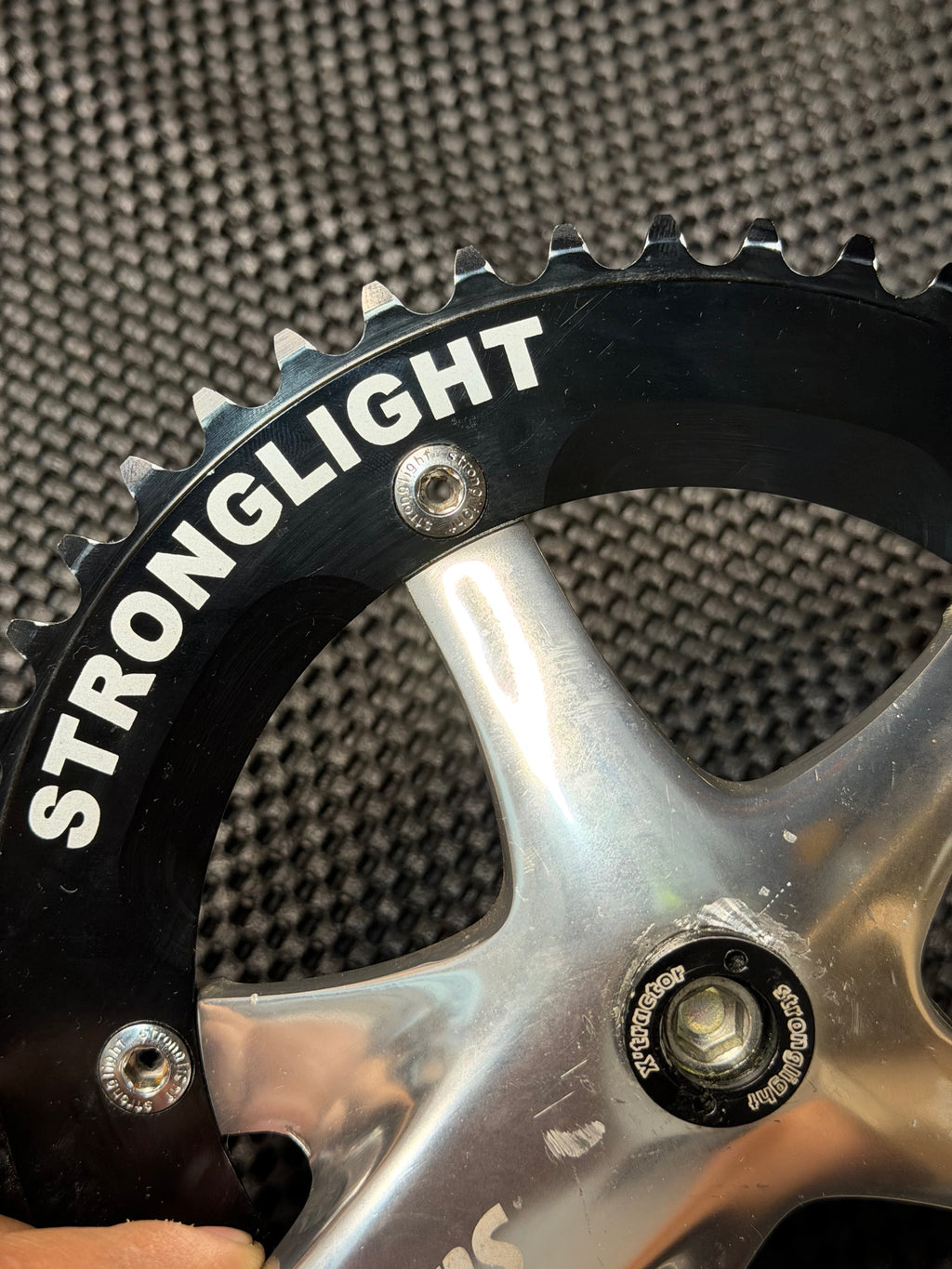 Stronlight Crankset 165mm  144bcd 48t Small Damaga