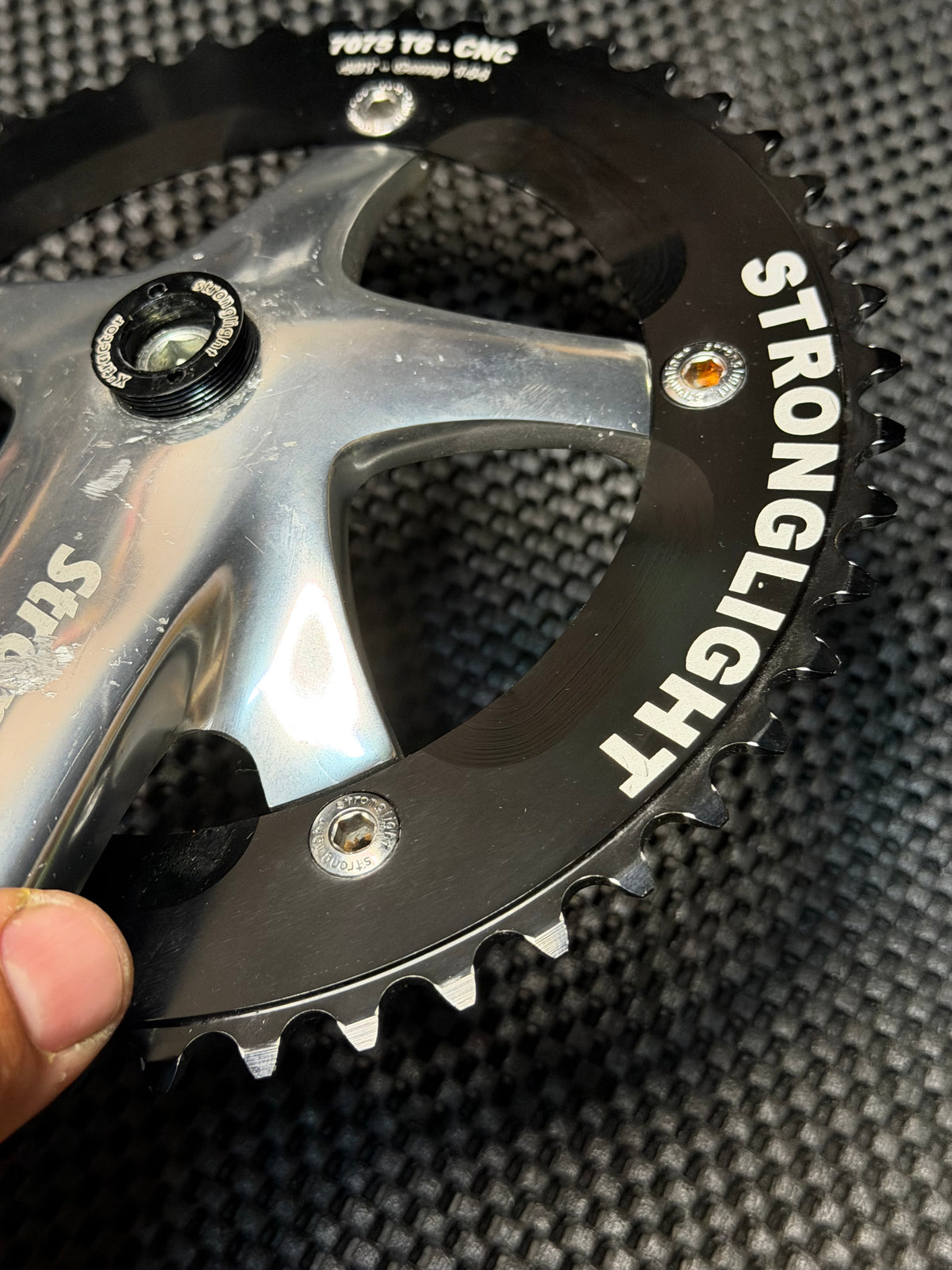 Stronlight Crankset 165mm  144bcd 48t Small Damaga