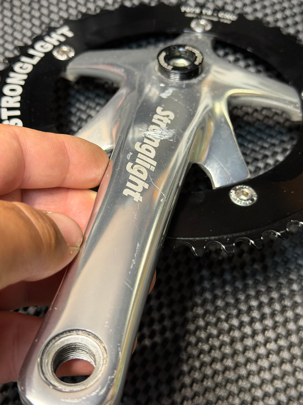 Stronlight Crankset 165mm  144bcd 48t Small Damaga