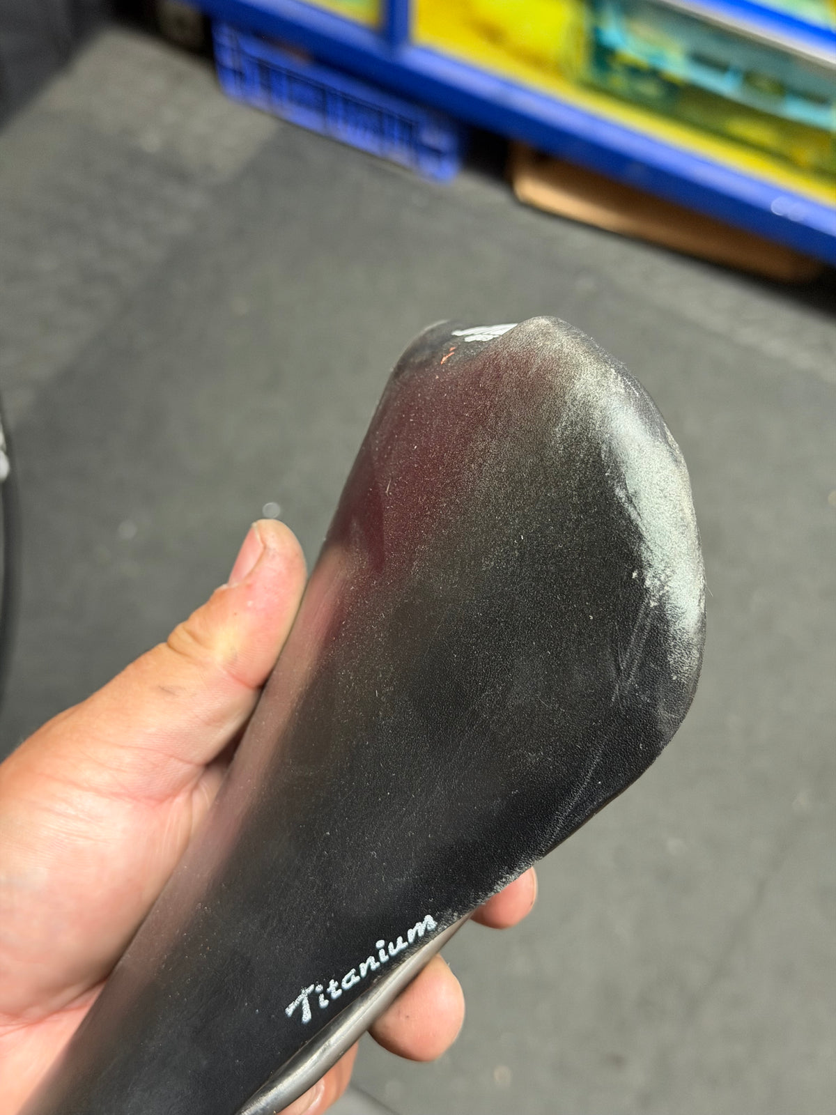 Selle Italia Flite 1995 Titanium Rail Saddle by Selle Italia at Miclo Bikes - image 4