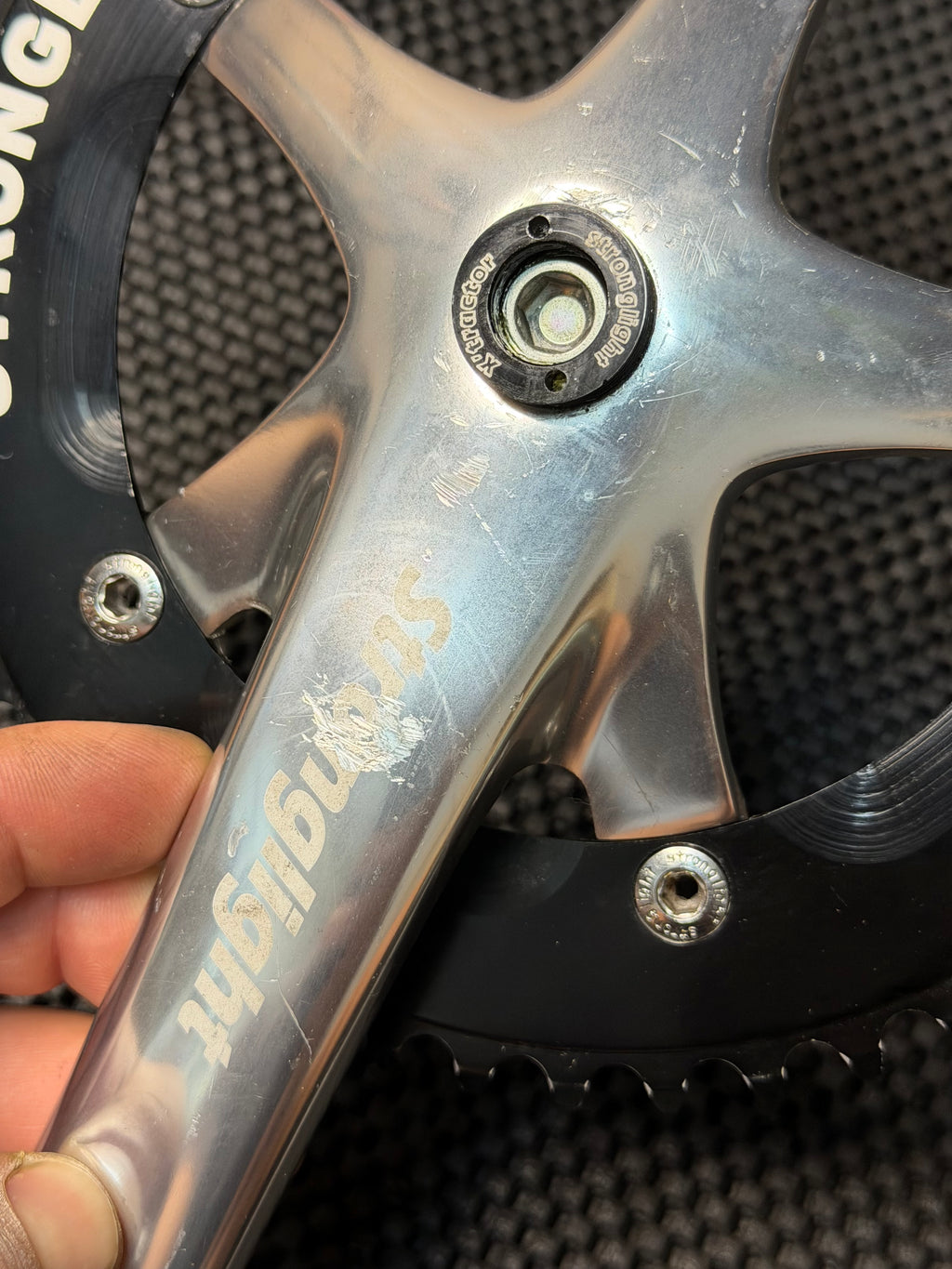 Stronlight Crankset 165mm  144bcd 48t Small Damaga