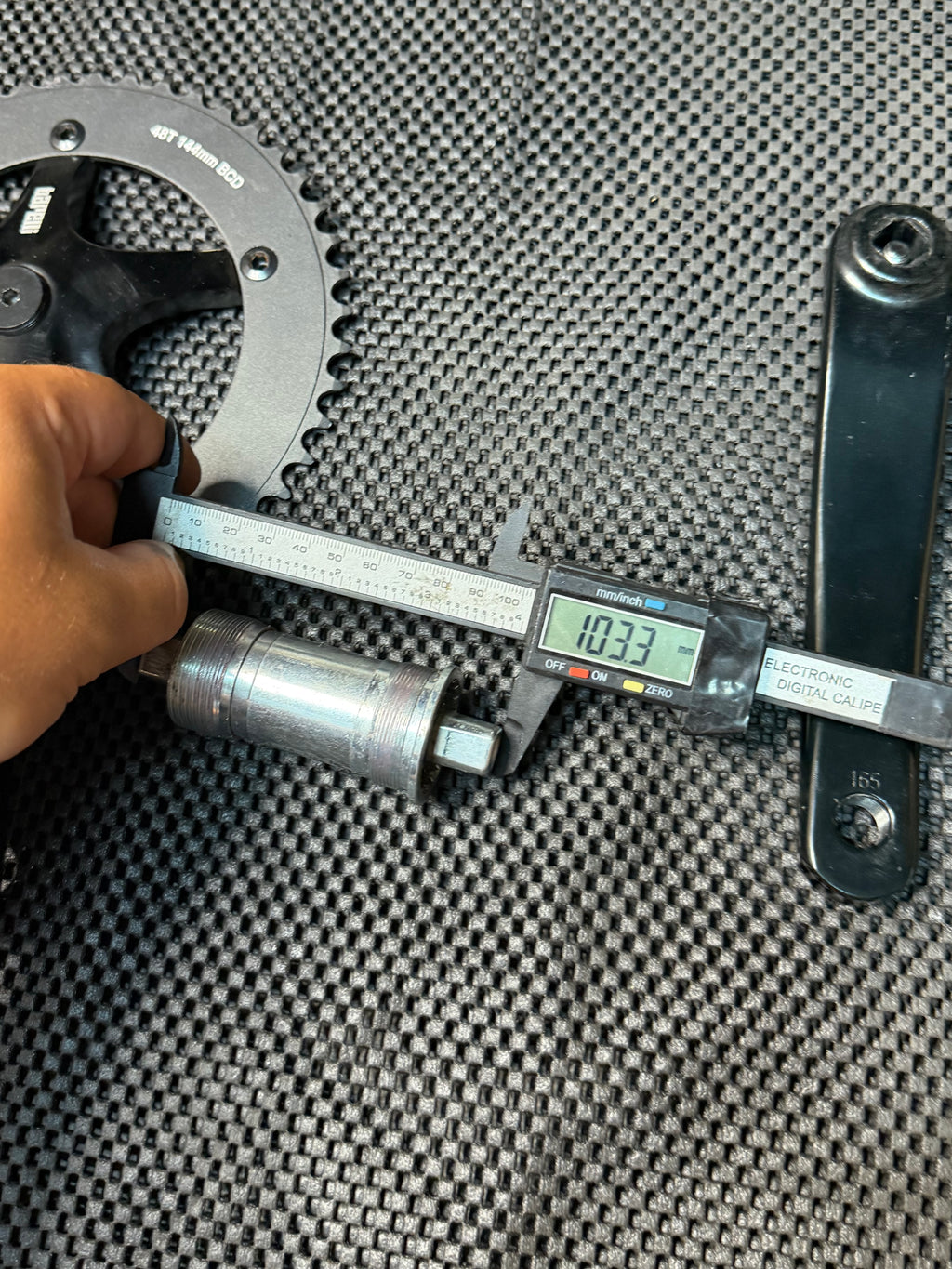 Barelli Track crankset 165mm 48t