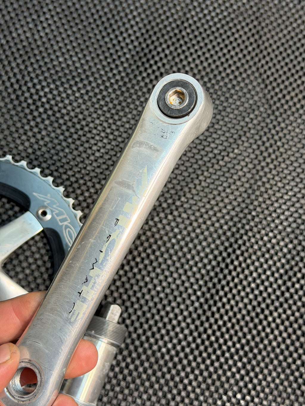 Miche Track Crankset 165mm 144bcd