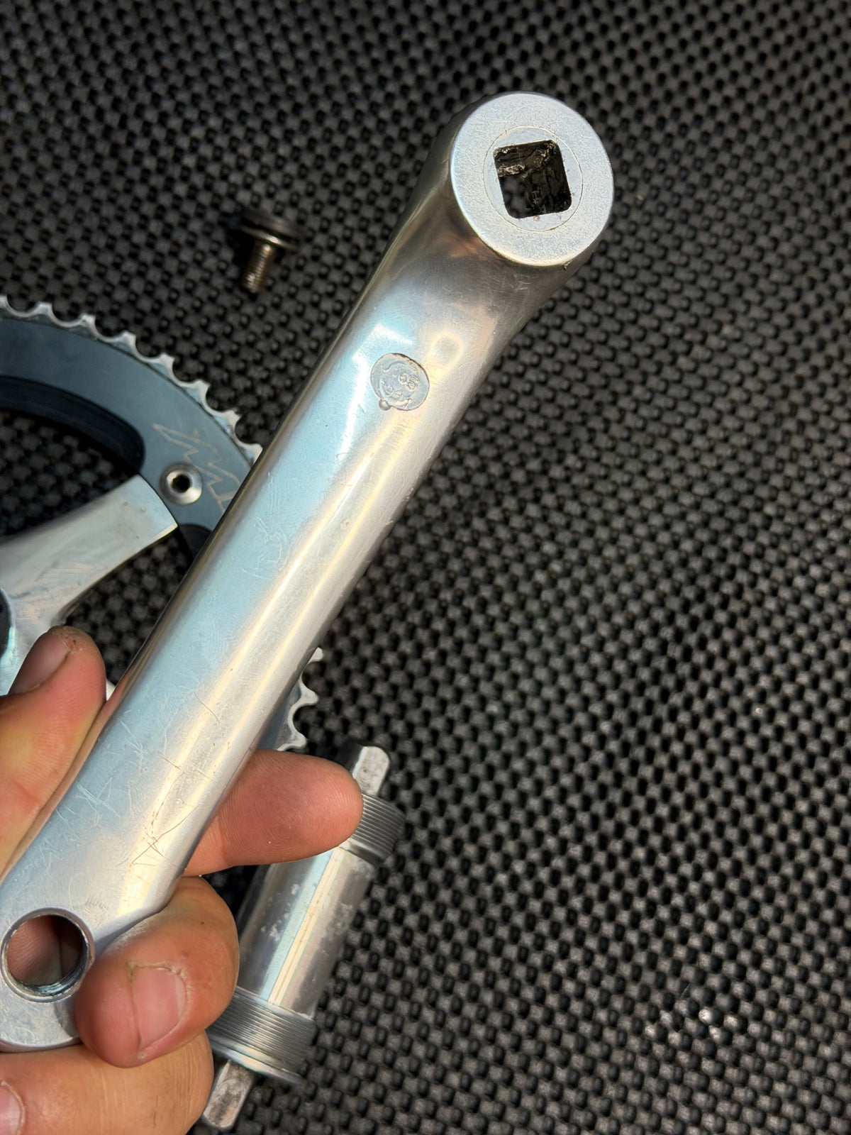 Miche Track Crankset 165mm 144bcd