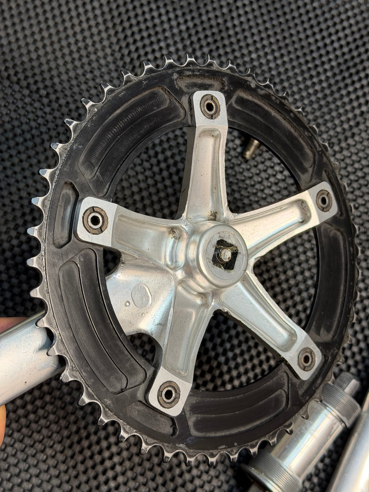Miche Track Crankset 165mm 144bcd