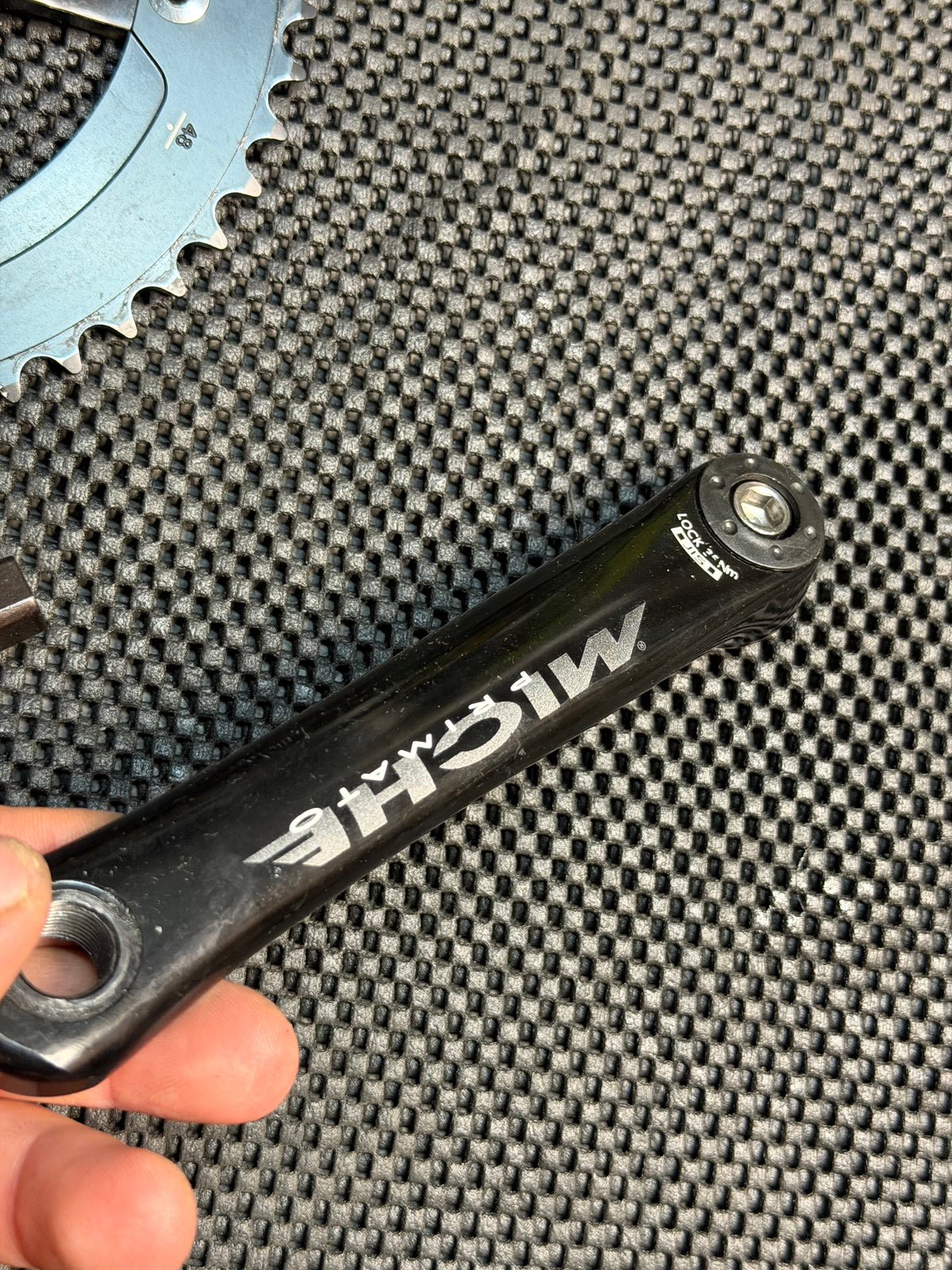 Miche Track Crankset 165mm 144bcd