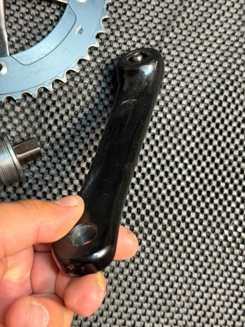Miche Track Crankset 165mm 144bcd