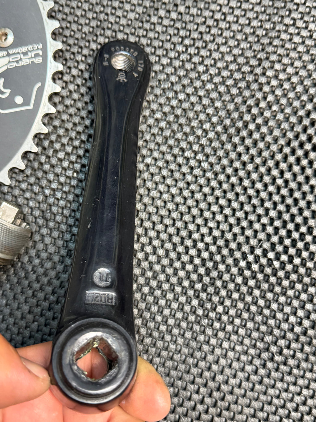 Sugino Messenger Crankset 170mm Track 130bcd 48t