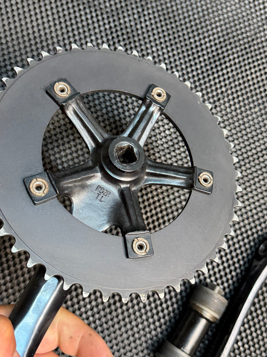 Sugino Messenger Crankset 170mm Track 130bcd 48t