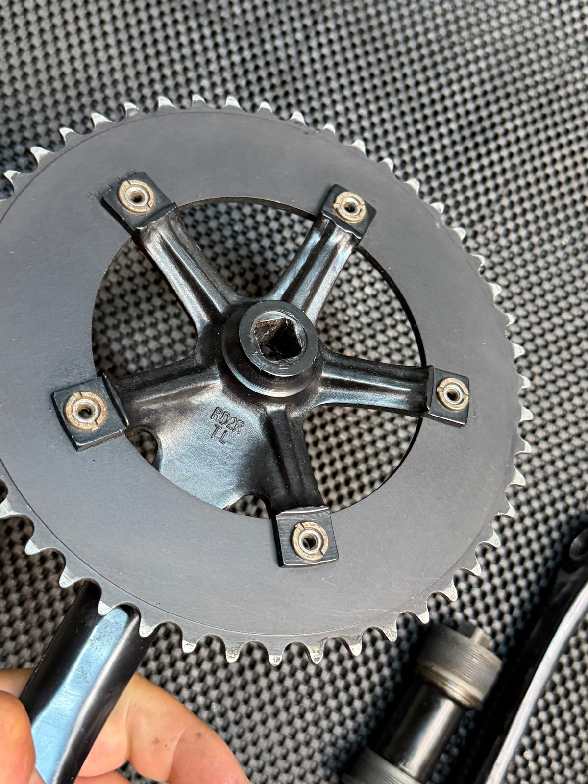 Sugino Messenger Crankset 170mm Track 130bcd 48t
