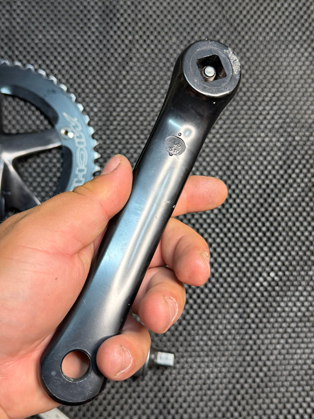 Miche Track Crankset 165mm 144bcd