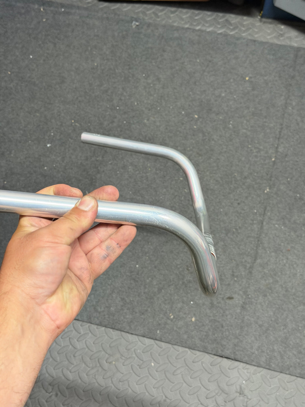Nitto B353AAF Bosco Bar Cruiser Layback Handlebars 580mm by Nitto at Miclo Bikes - image 3