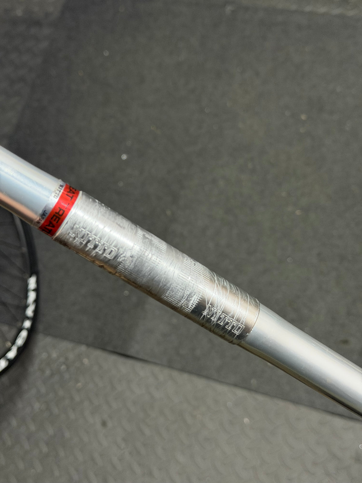 Nitto B353AAF Bosco Bar Cruiser Layback Handlebars 580mm by Nitto at Miclo Bikes