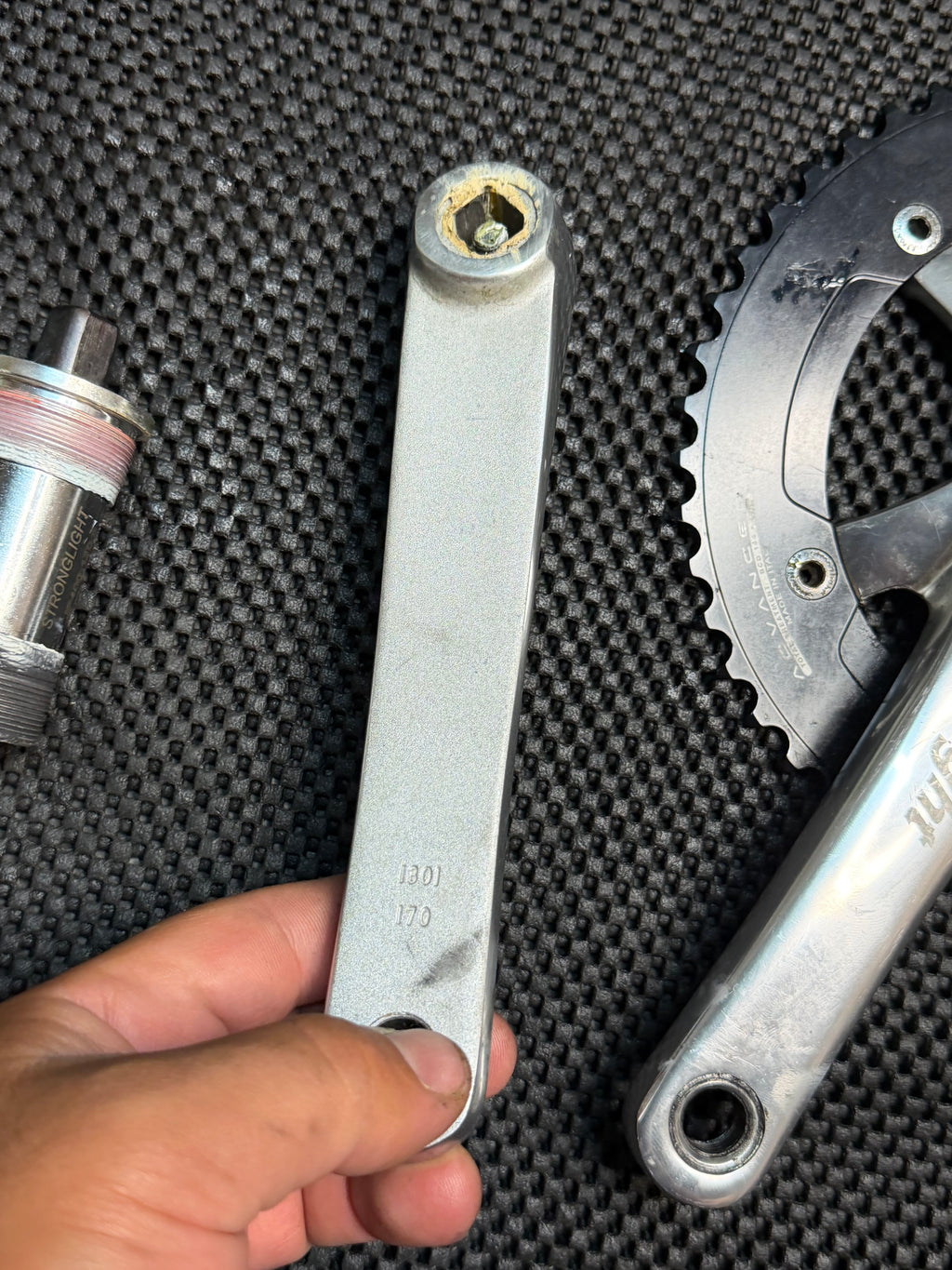 Stronglight Track Crankset 170mm 49t