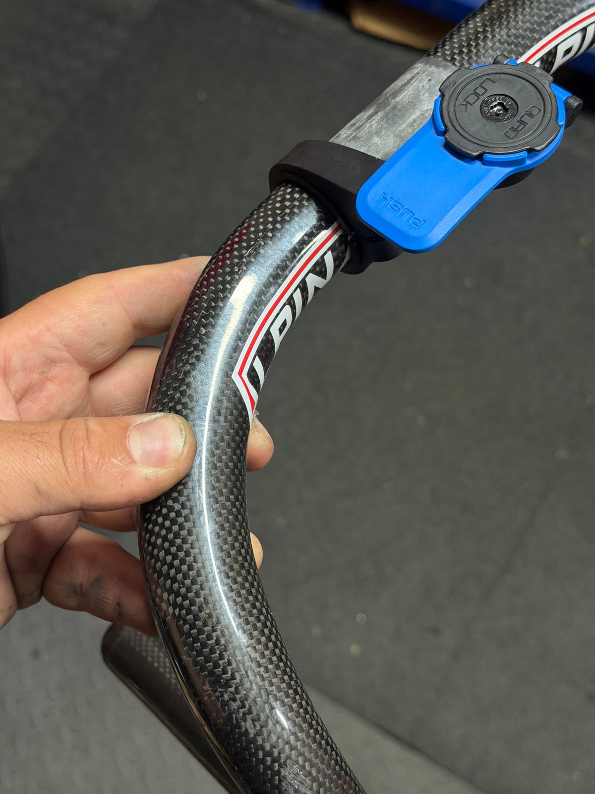 Alpina Carbon Drop Handlebars 33cm by Alpina at Miclo Bikes - image 5