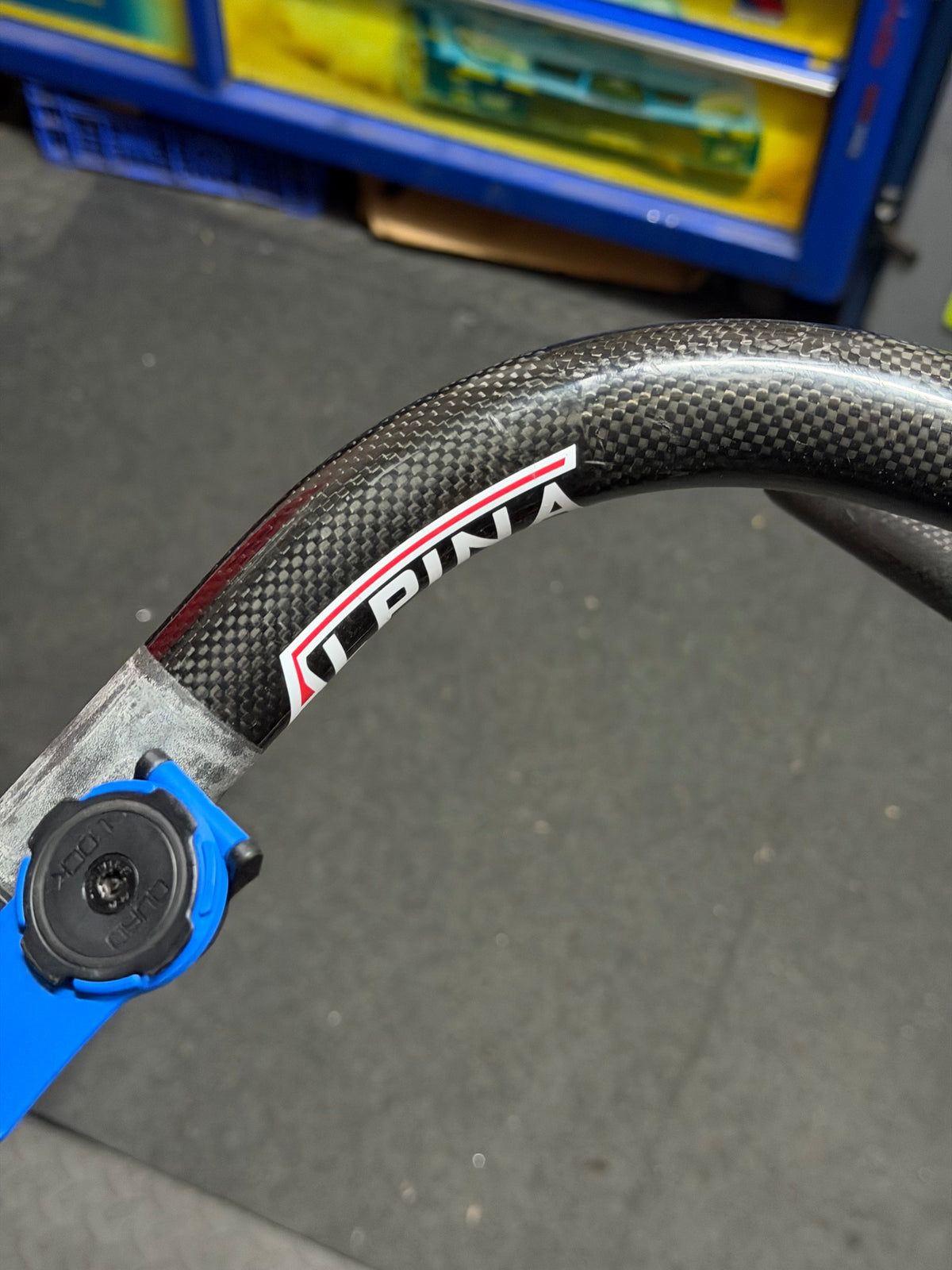 Alpina Carbon Drop Handlebars 33cm by Alpina at Miclo Bikes - image 4