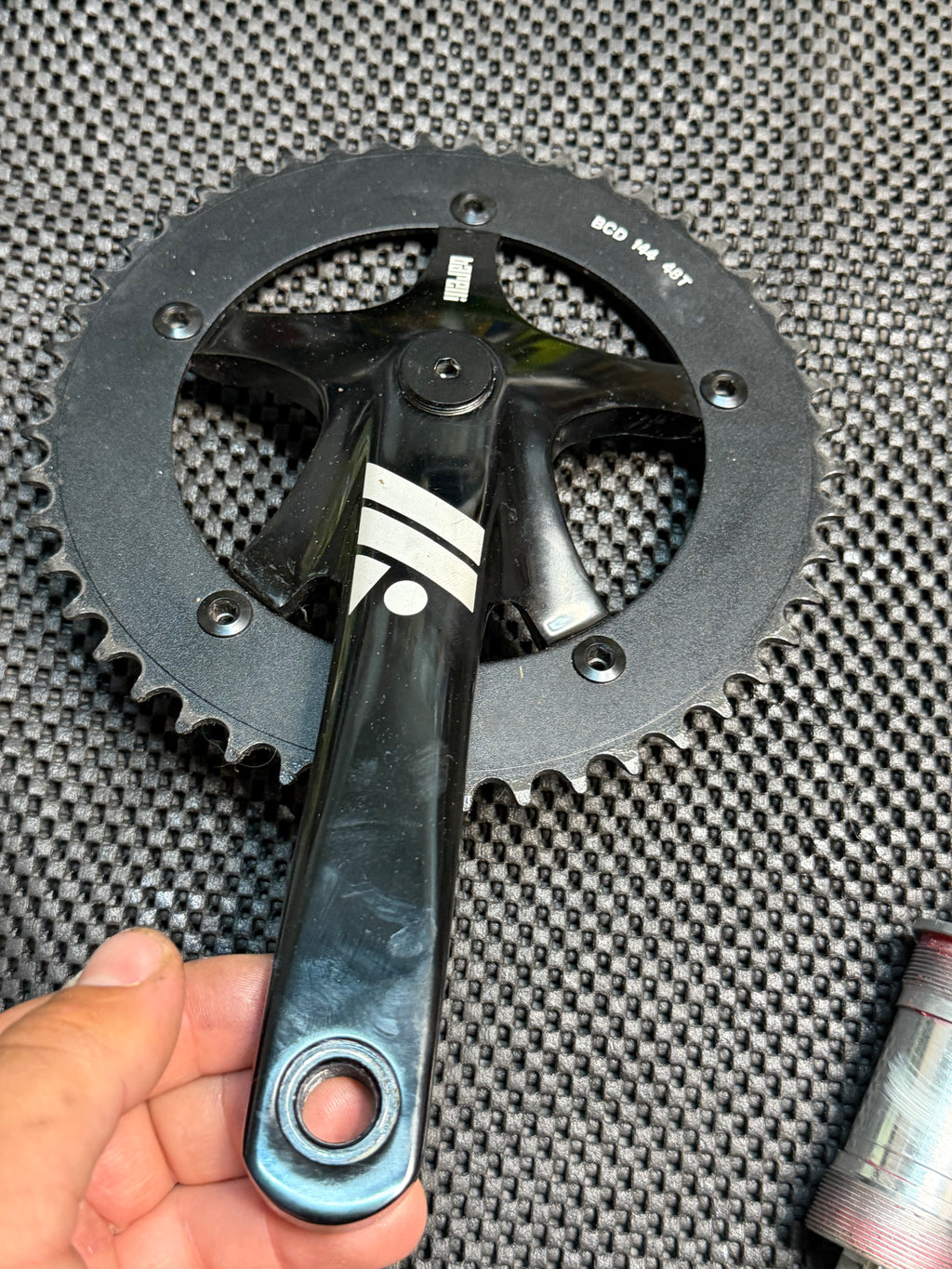 Barelli Track Crankset 165mm 144bcd 48t