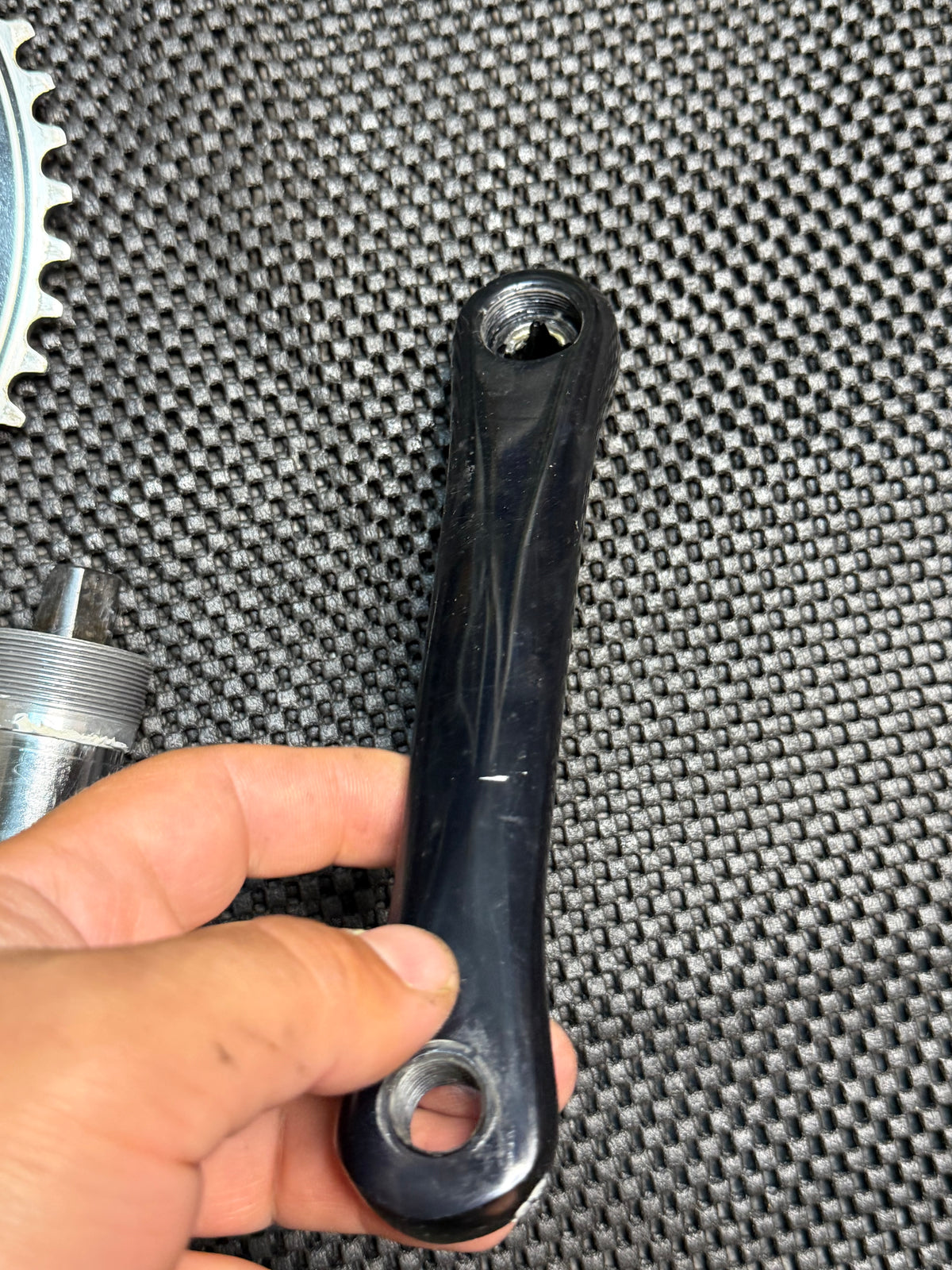 Sugino Track Crankset 51t 135bcd 165mm